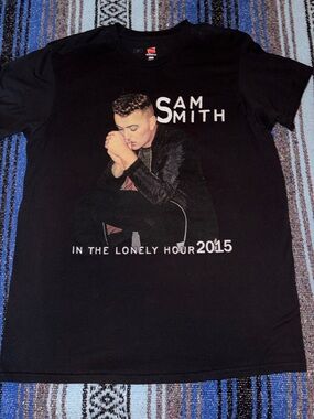 Sam Smith 2015 Concert Tour Tee Shirt